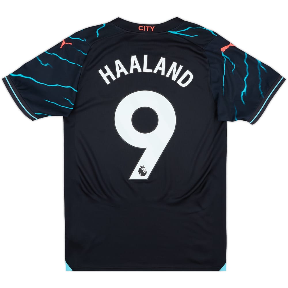 2023-24 Manchester City Third Shirt Haaland #9 - 10/10 - (S)
