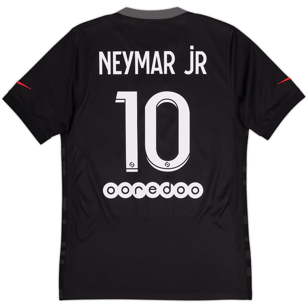 2021-22 Paris Saint-Germain Third Shirt Neymar Jr #10 - 8/10 - (S)