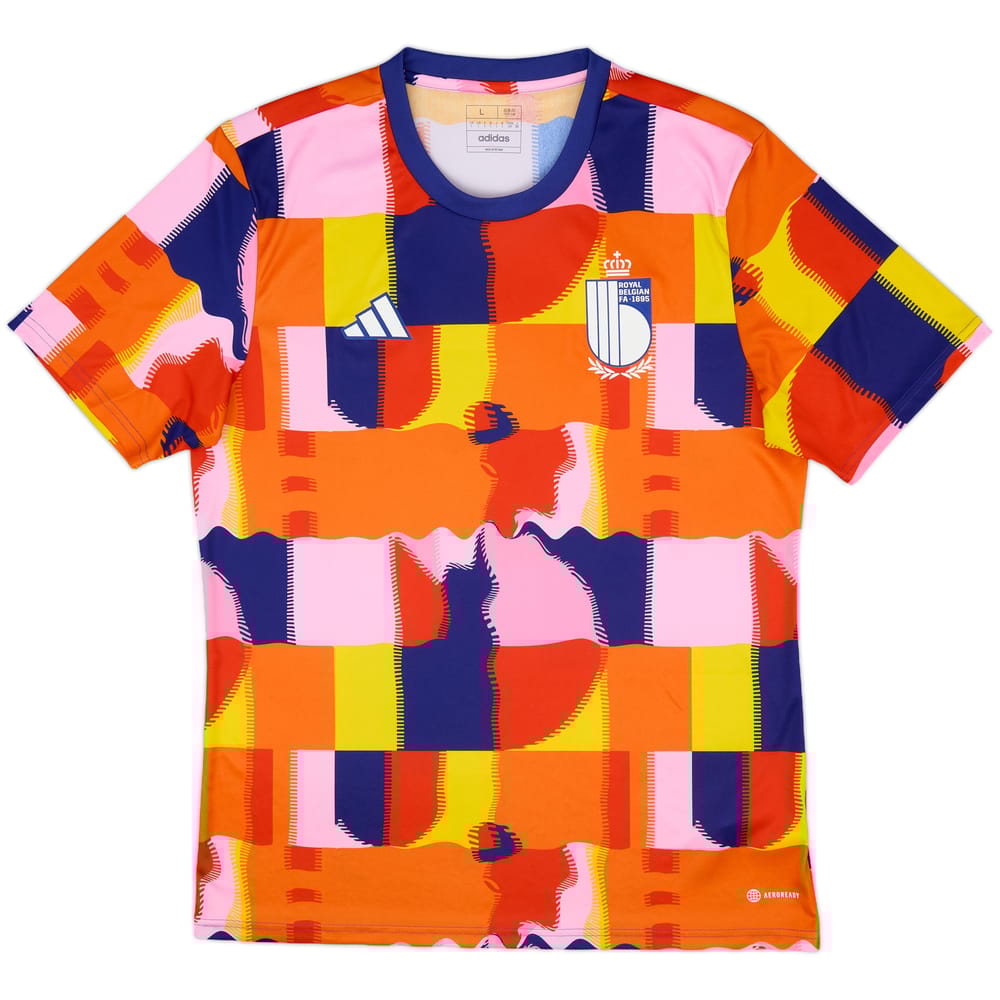 2022-24 Belgium adidas Training Shirt - 10/10 - (L)