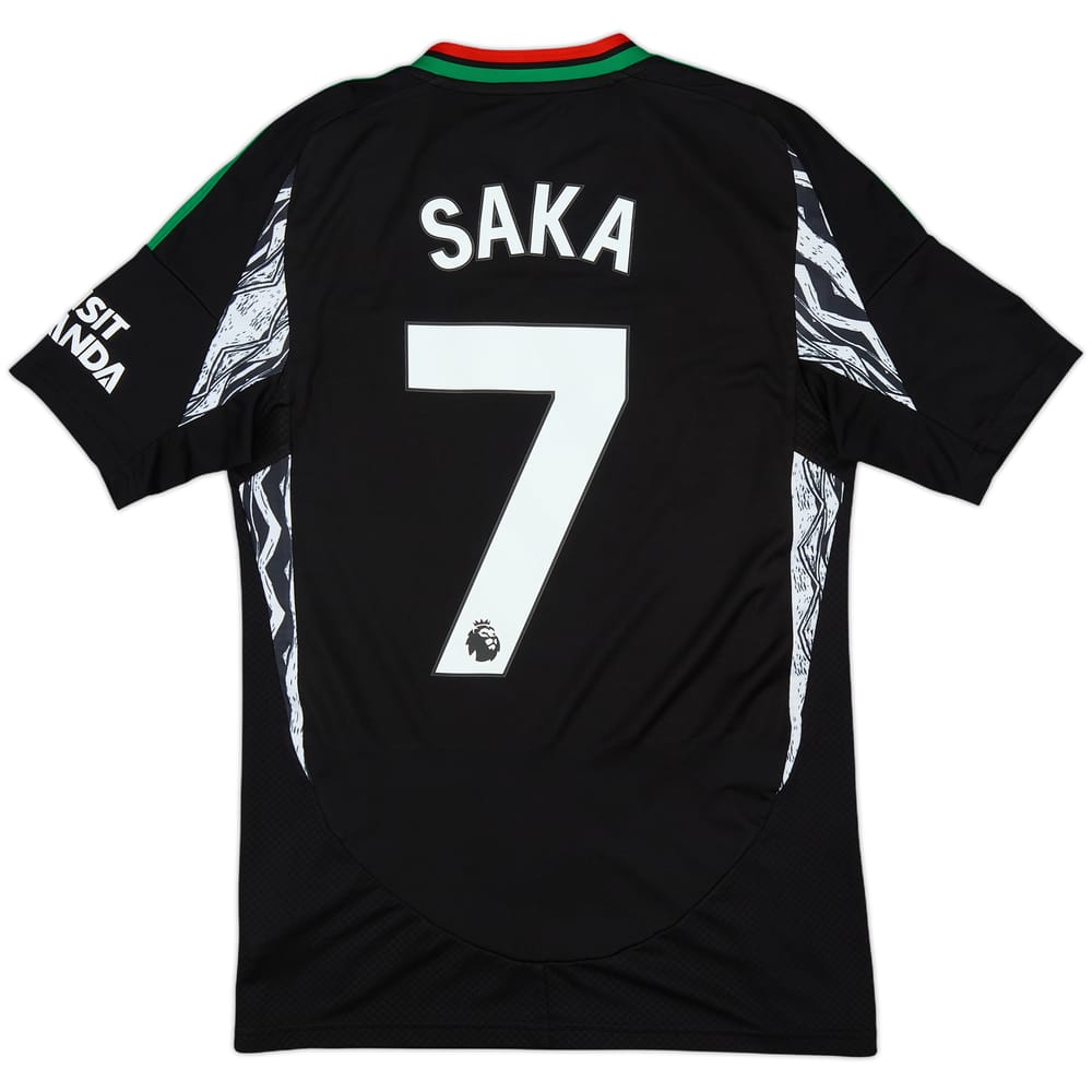 2024-25 Arsenal Away Shirt Saka #7 - 10/10 - (S)
