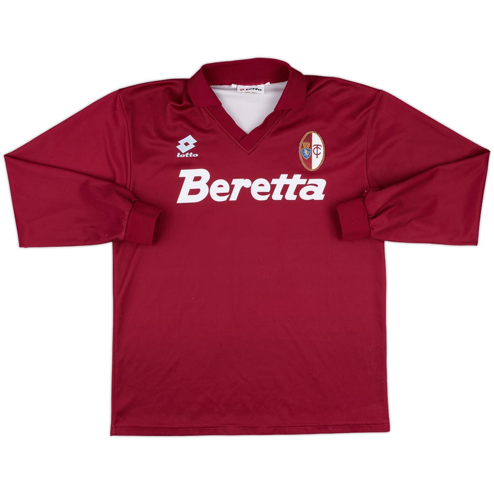 1993-94 Torino Match Issue Home L/S Shirt #17