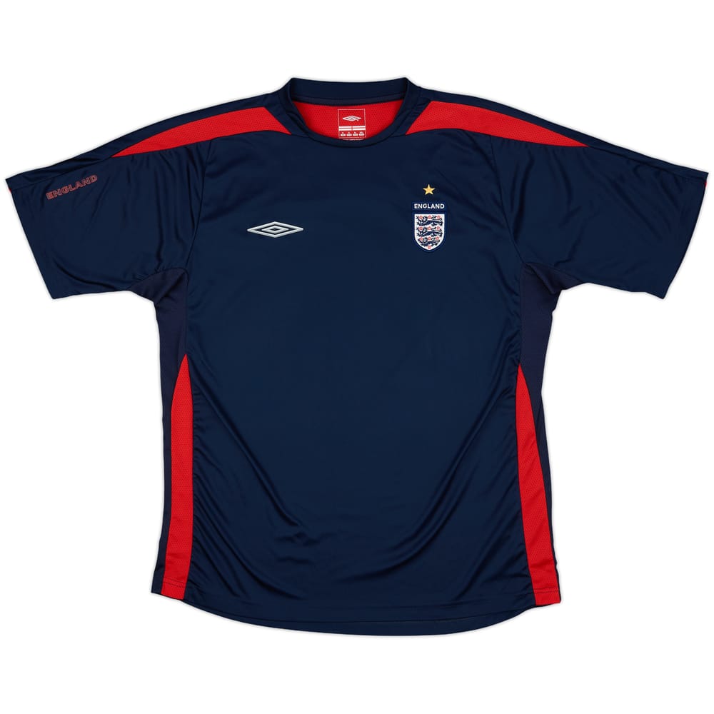 2004-05 England Umbro Training Shirt - 8/10 - (XL)