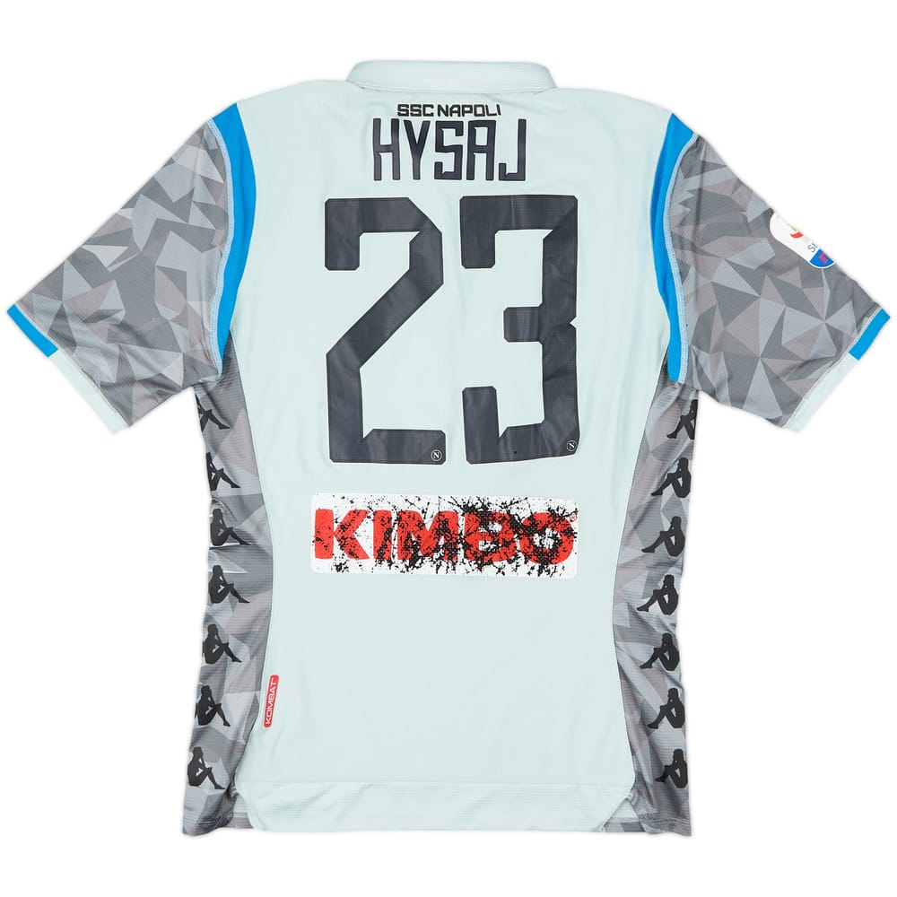 2018-19 Napoli Third Shirt Hysaj #23 - 4/10 - (XL)