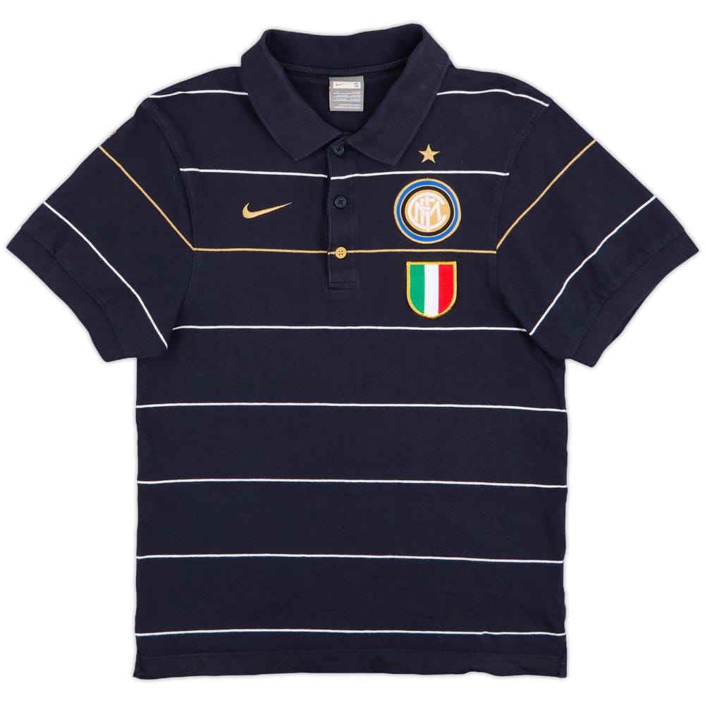 2009-10 Inter Milan Nike Polo Shirt - 9/10 - (S)