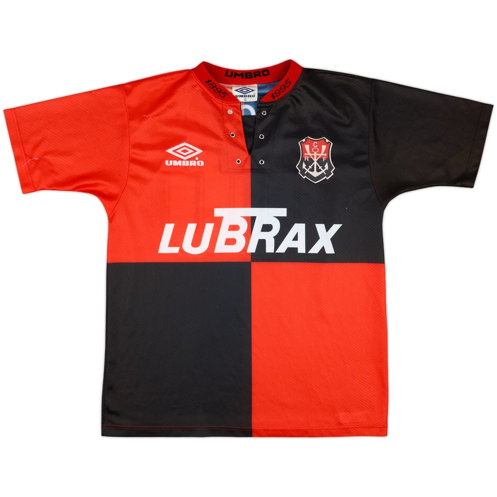 1995-96 Flamengo Centenary Fourth Shirt #100 - 6/10 - (L)