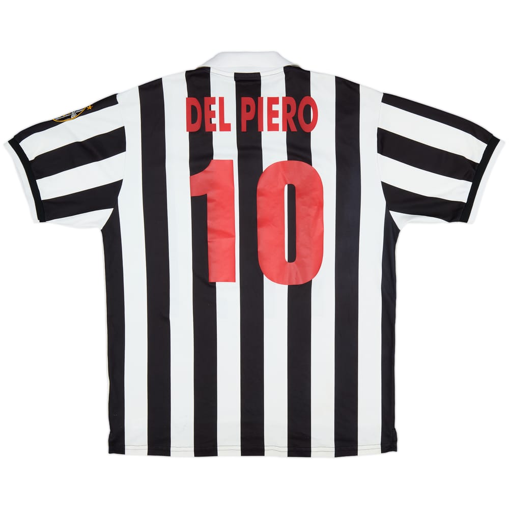 1998-99 Juventus Home Shirt Del Piero #10 - 8/10 - (XL)