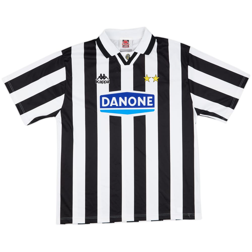 1994-95 Juventus Basic Home Shirt - 8/10 - (L)