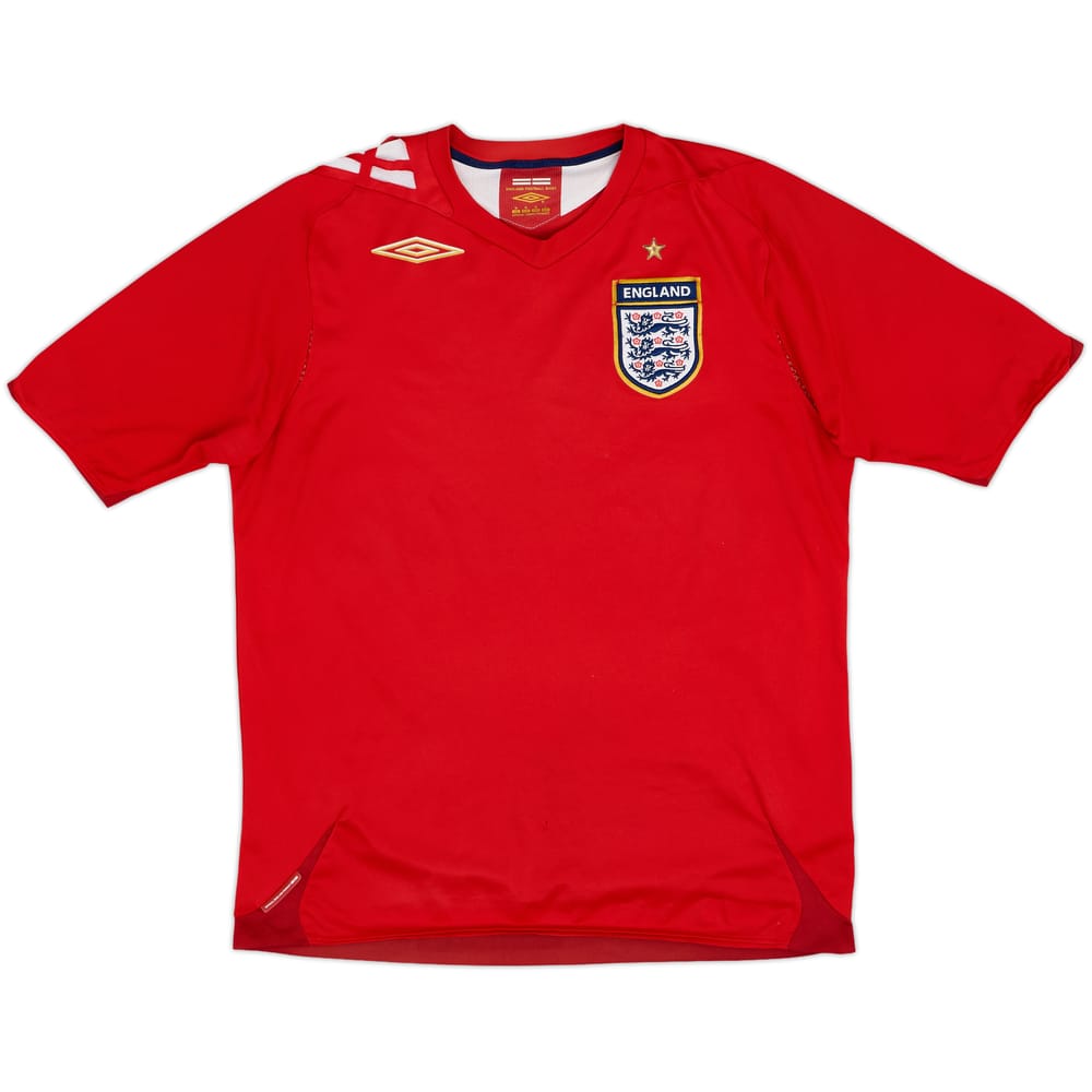 2006-08 England Away Shirt - 5/10 - (M)