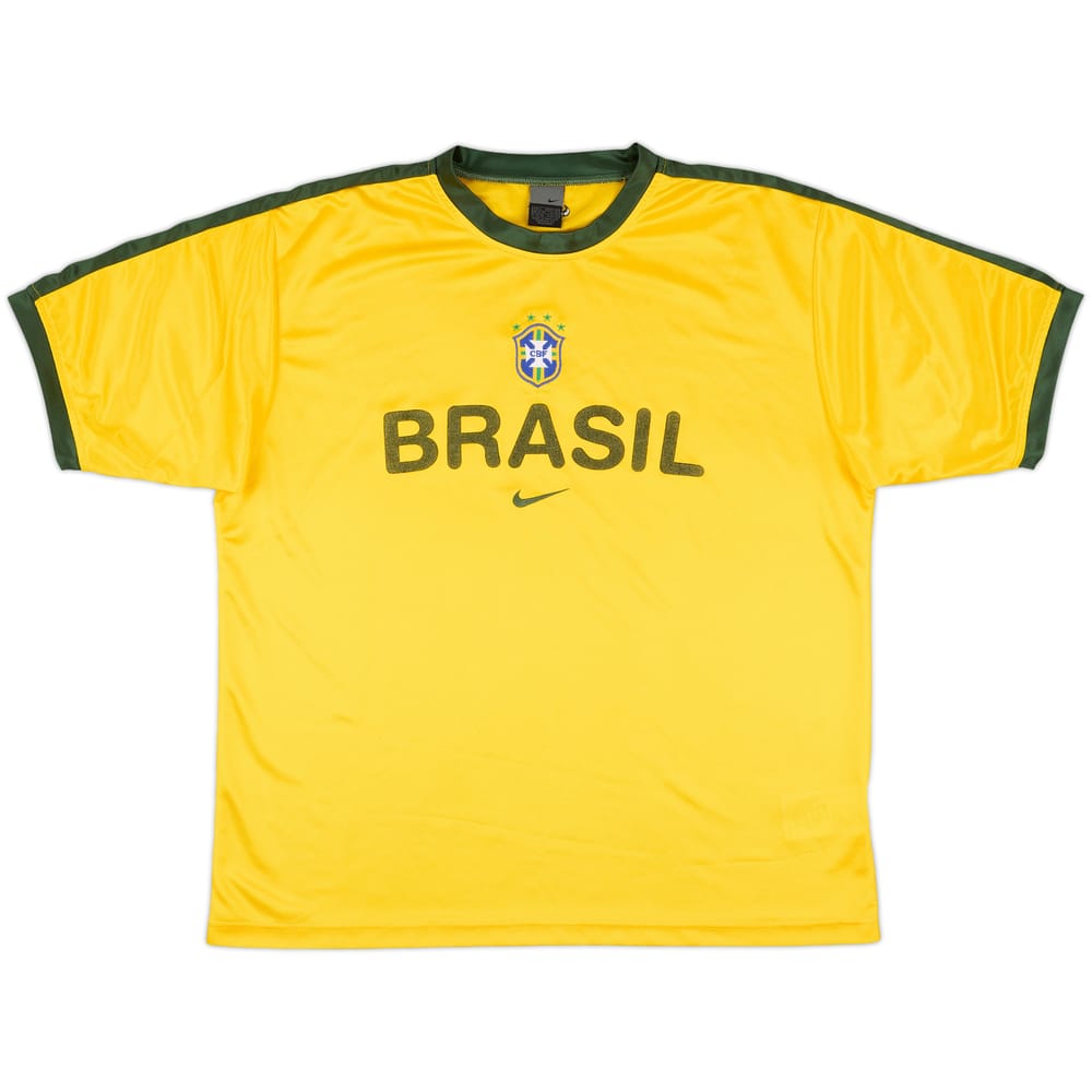 2002 Brazil Nike Training Shirt - 7/10 - (L)