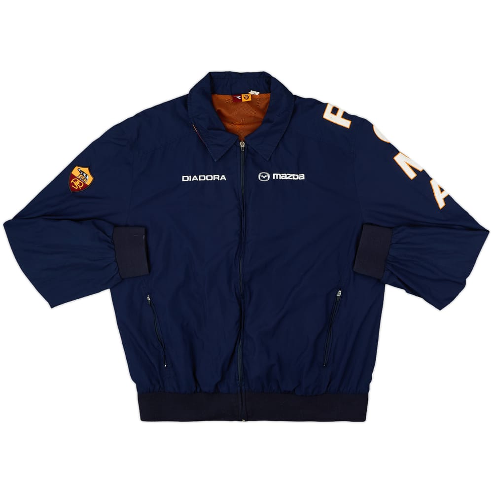 2005-06 Roma Diadora Track Jacket - 8/10 - (XXL)