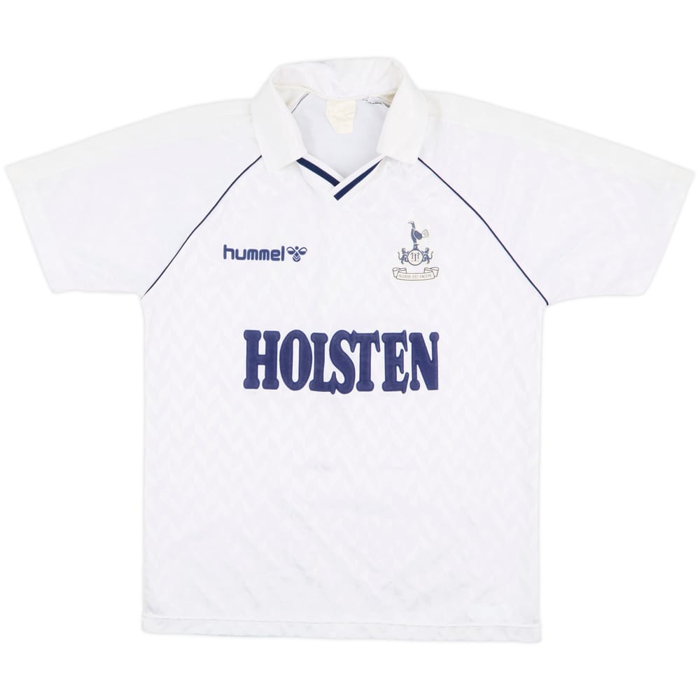 1987-89 Tottenham Home Shirt - 8/10 - (M)