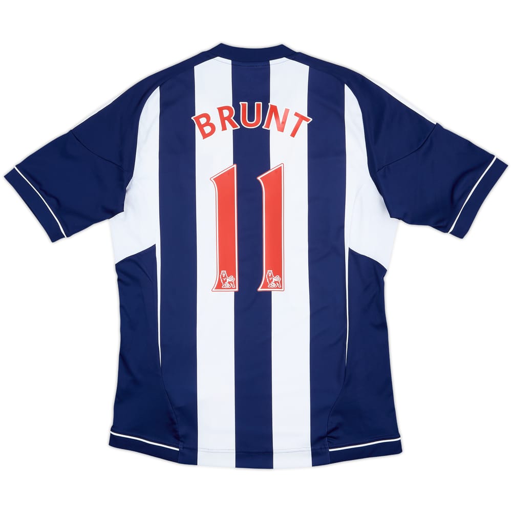2012-13 West Brom Home Shirt Brunt #11 - 7/10 - (M)