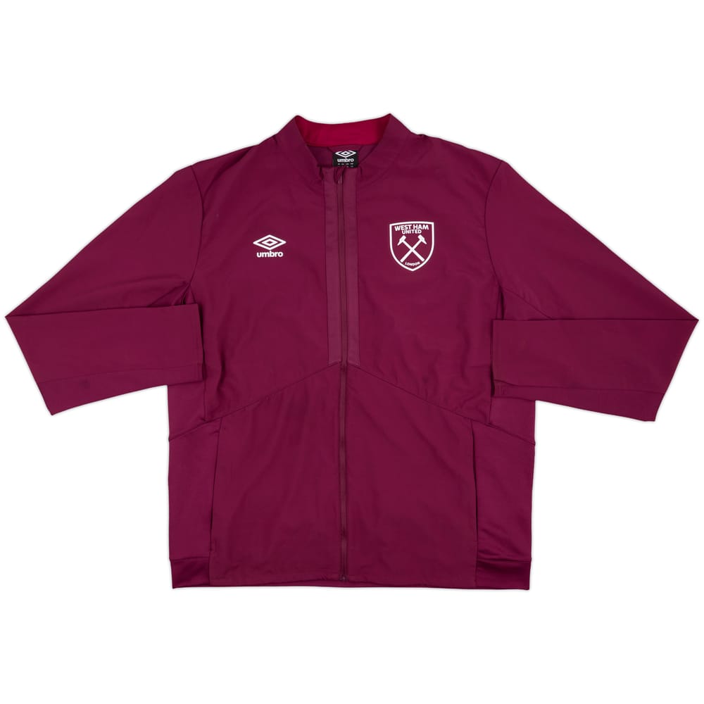 2022-23 West Ham Umbro Track Jacket - 8/10 - (XXL)