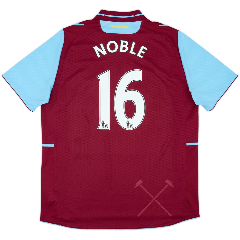 2012-13 West Ham Home Shirt Noble #16 - 6/10 - (XL)