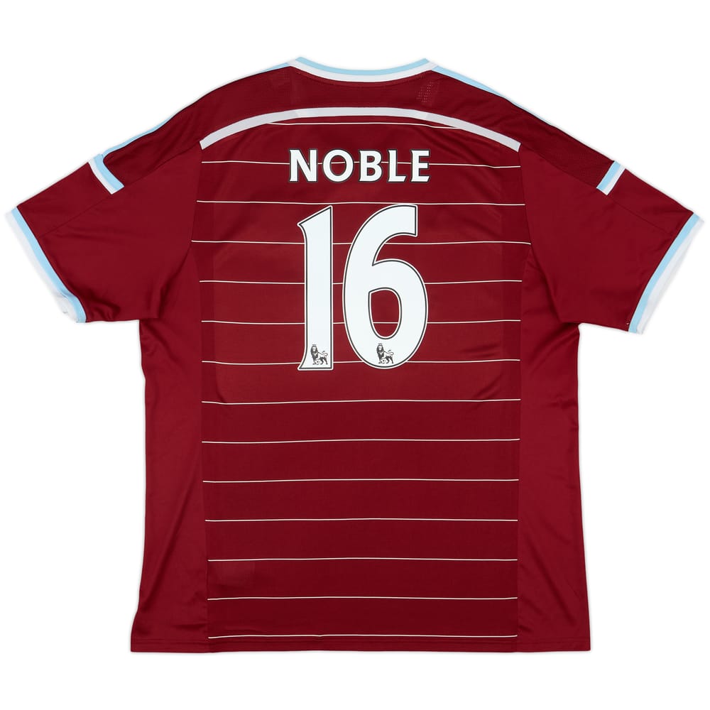 Camiseta de local del West Ham 2014-15 Noble #16 - 6/10 - (XXL)