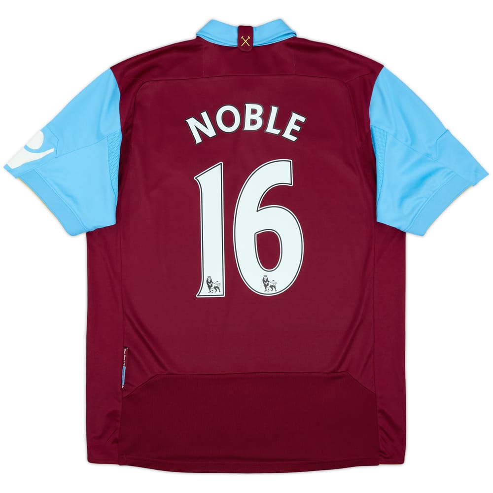 2010-11 West Ham Home Shirt Noble #16 - 9/10 - (S)