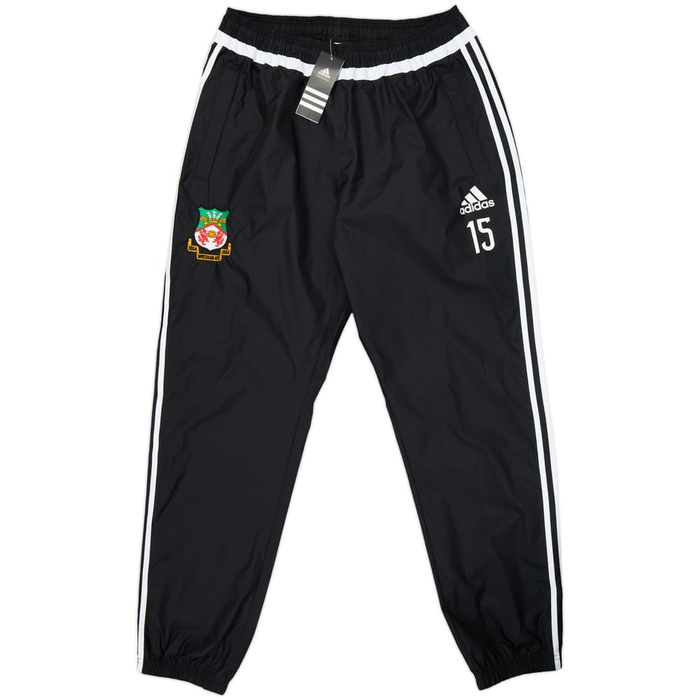 2014-15 Wrexham adidas Track Pants/Bottoms #15 (L)