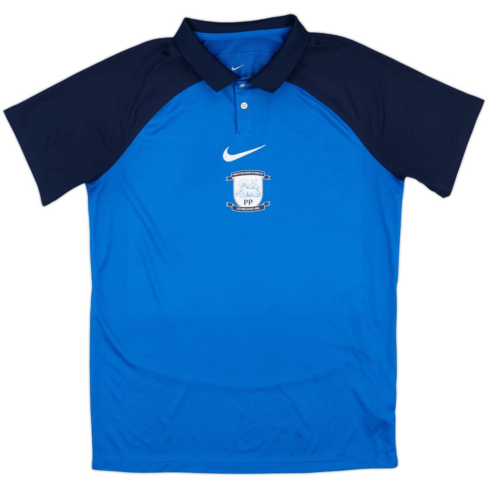 2022-23 Preston North End Nike Polo Shirt - 10/10 - (L)