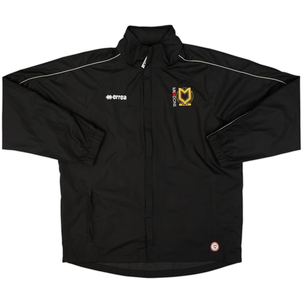 2015-16 MK Dons Errea Hooded Rain Jacket - 9/10 - (M)