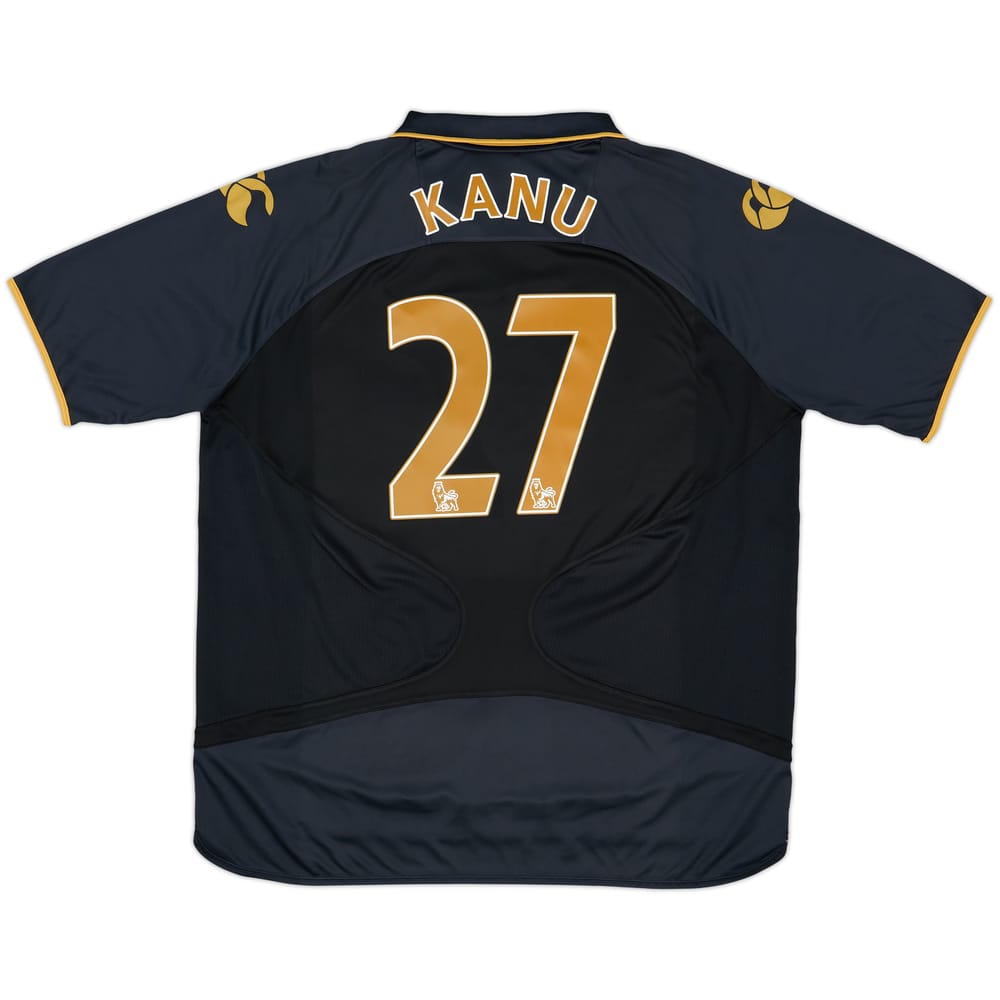 2008-09 Portsmouth Third Shirt Kanu #27 - 8/10 - (XXL)