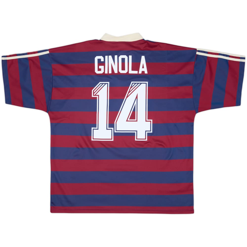 1995-96 Newcastle Away Shirt Ginola #14 - 8/10 - (XL)