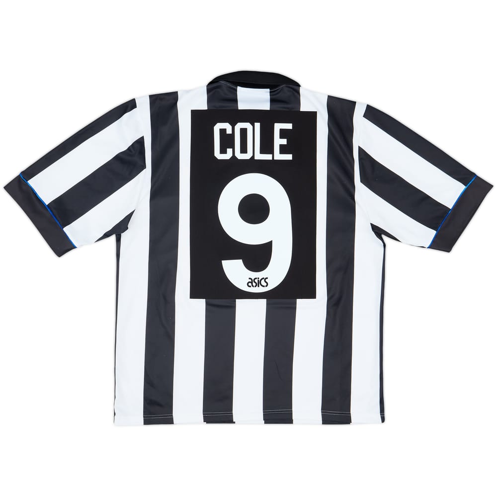 1993-95 Newcastle Home Shirt Cole #9 - 9/10 - (L)