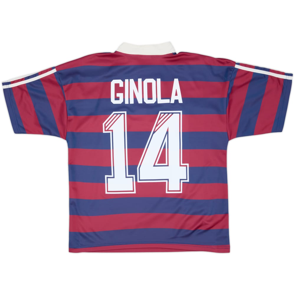 1995-96 Newcastle Away Shirt Ginola #14 - 8/10 - (S)
