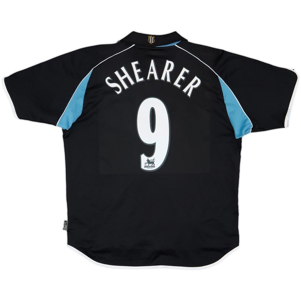 2000-01 Newcastle Away Shirt Shearer #9 - 9/10 - (XL)