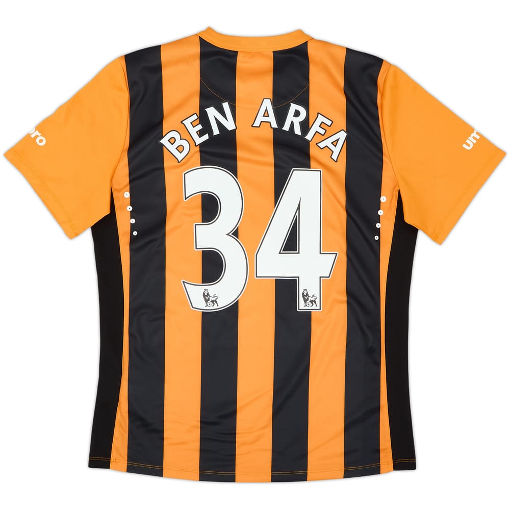 2014-15 Hull City Home Shirt Ben Arfa #34 - 9/10 - (M)