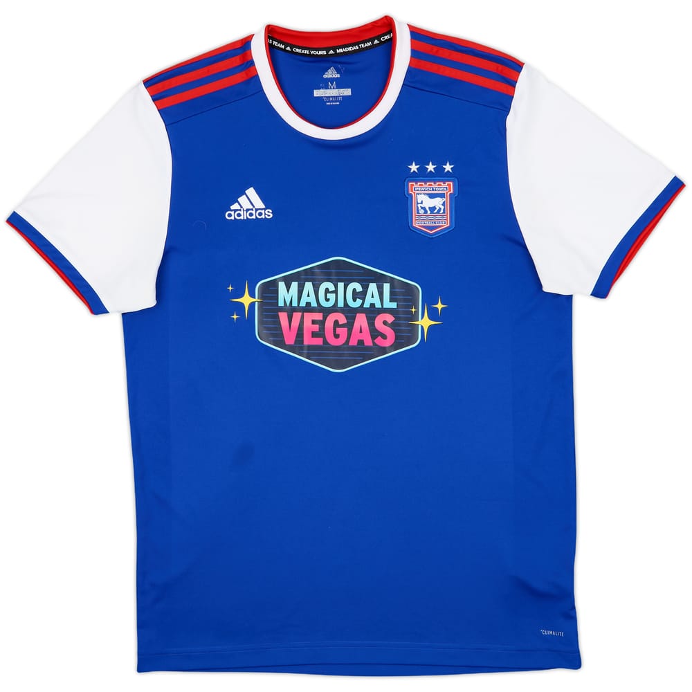 2018-19 Ipswich Home Shirt - 9/10 - (M)
