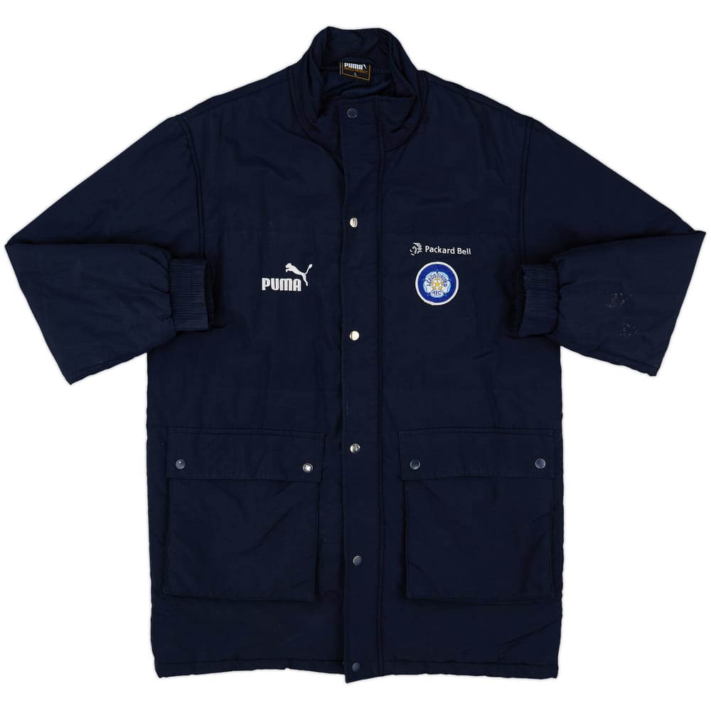 1996-98 Leeds United Puma Padded Bench Coat - 6/10 - (L)