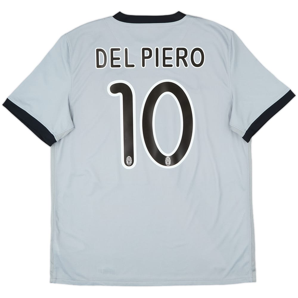 2009-10 Juventus Away Shirt Del Piero #10 - 8/10 - (L)