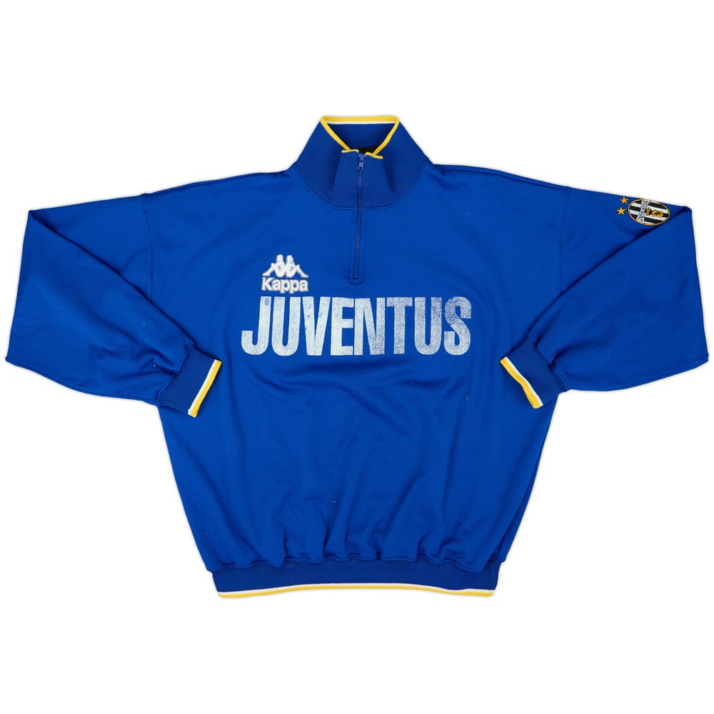 1995-96 Juventus Kappa 1/4 Zip Fleece Top - 6/10 - (XL)