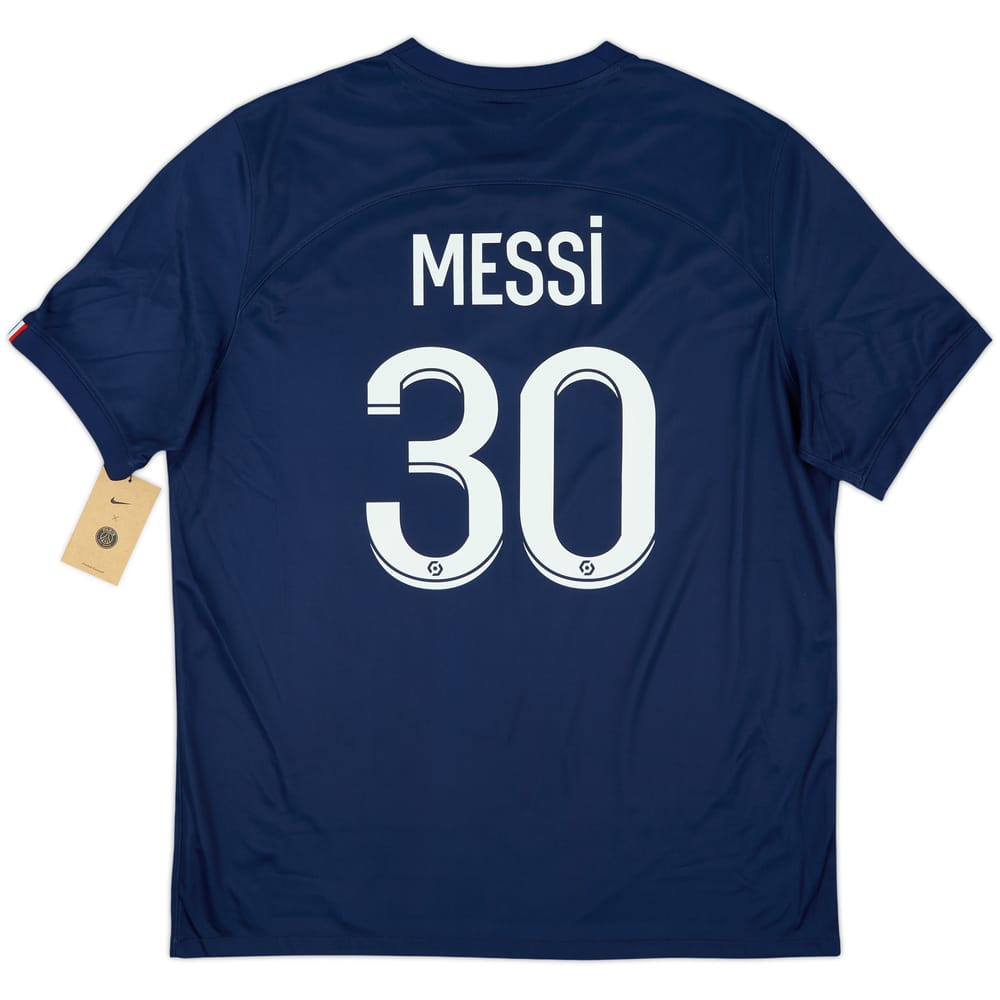 2022-23 Paris Saint-Germain Home Shirt Messi #30 (XL)