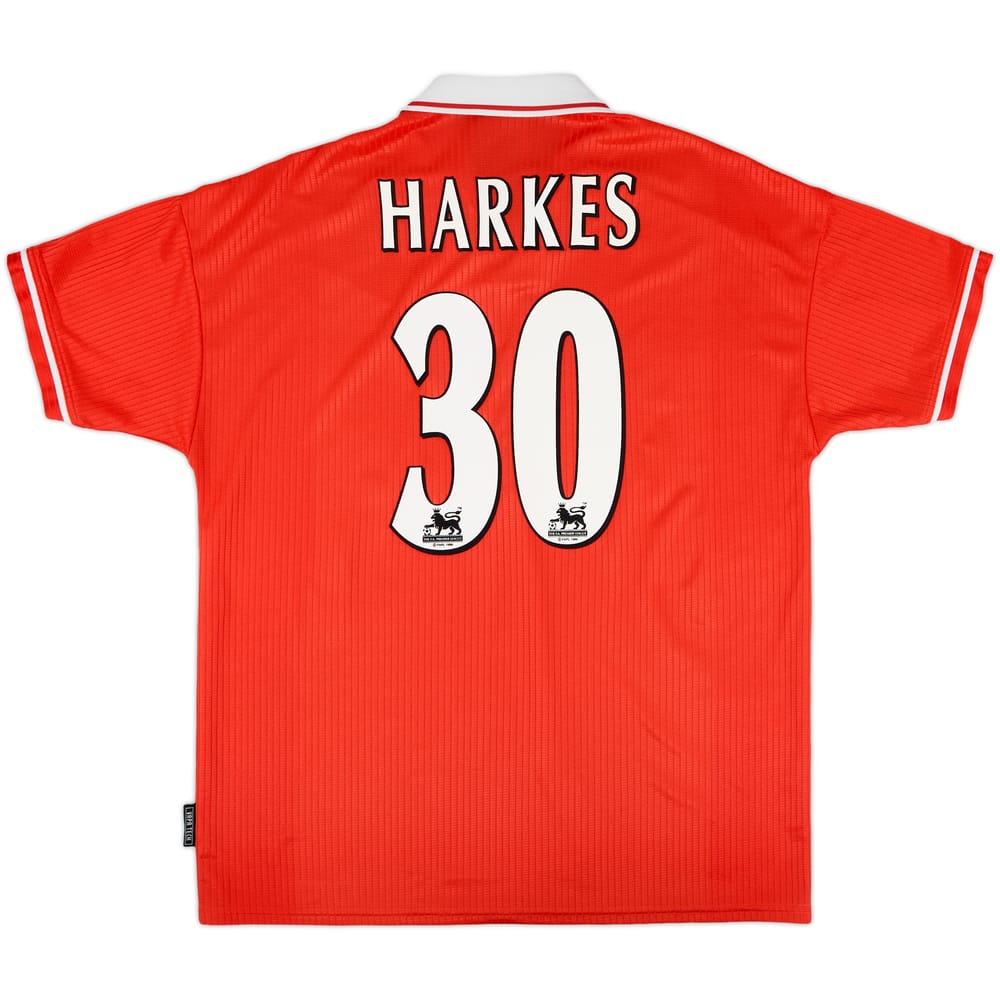 1998-00 Nottingham Forest Home Shirt Harkes #30 - 8/10 - (XL)