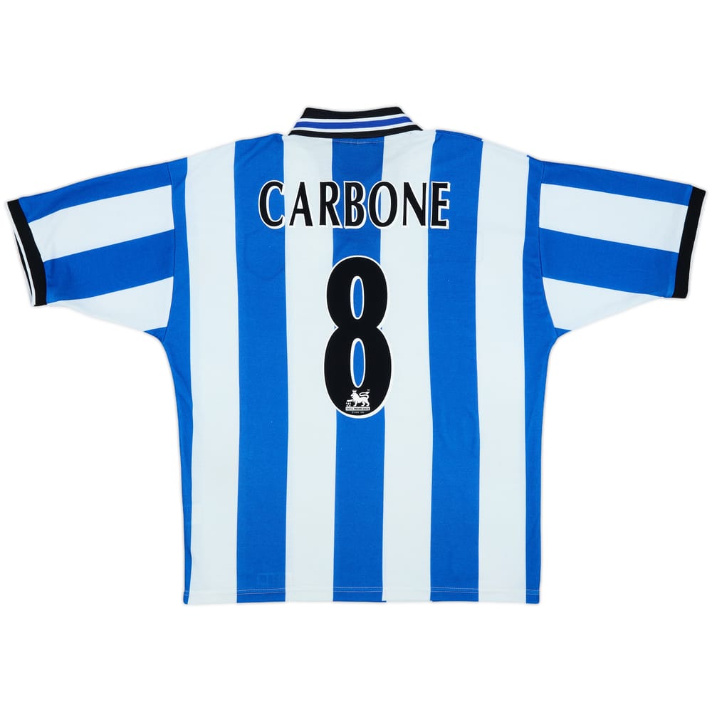 1997-99 Sheffield Wednesday Home Shirt Carbone #8 - 8/10 - (L)