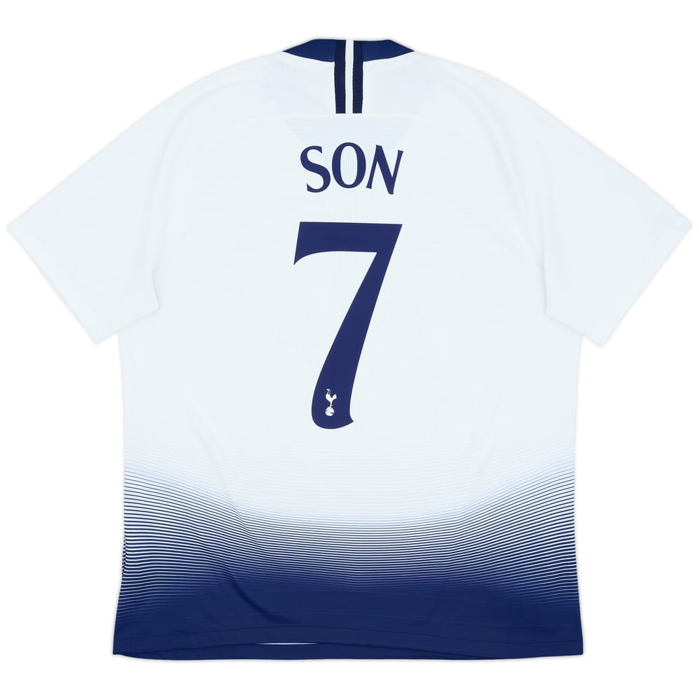 2018-19 Tottenham Authentic Home Shirt Son #7 - 6/10 - (XL)