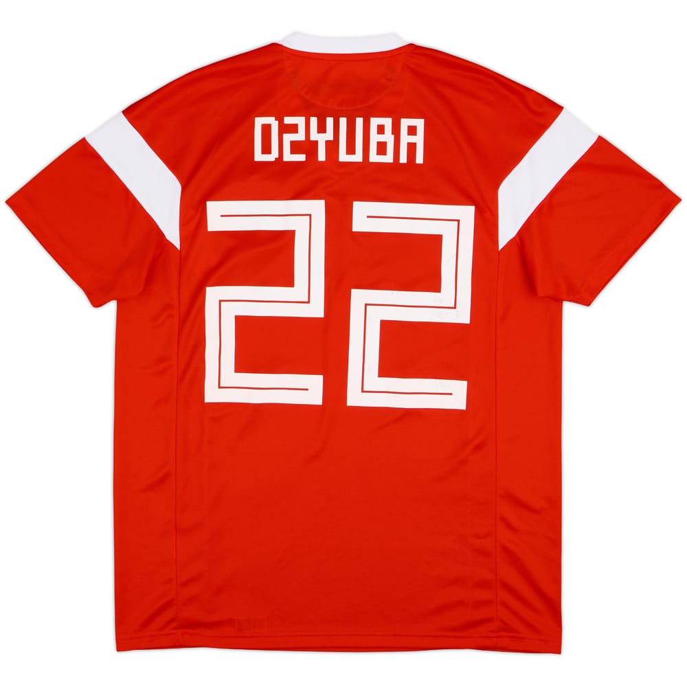 2018-19 Russia Home Shirt Dzyuba #22 - 8/10 - (L)
