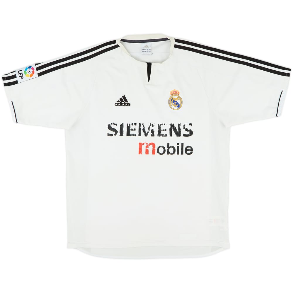 2003-04 Real Madrid Home Shirt - 4/10 - (M)