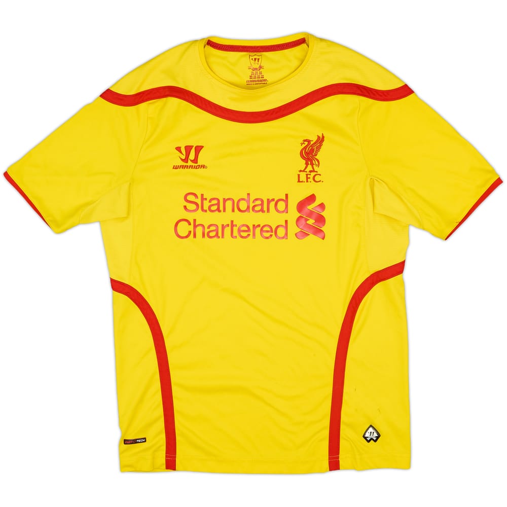 2014-15 Liverpool Away Shirt Gerrard #8 - 6/10 - (XL.Boys)