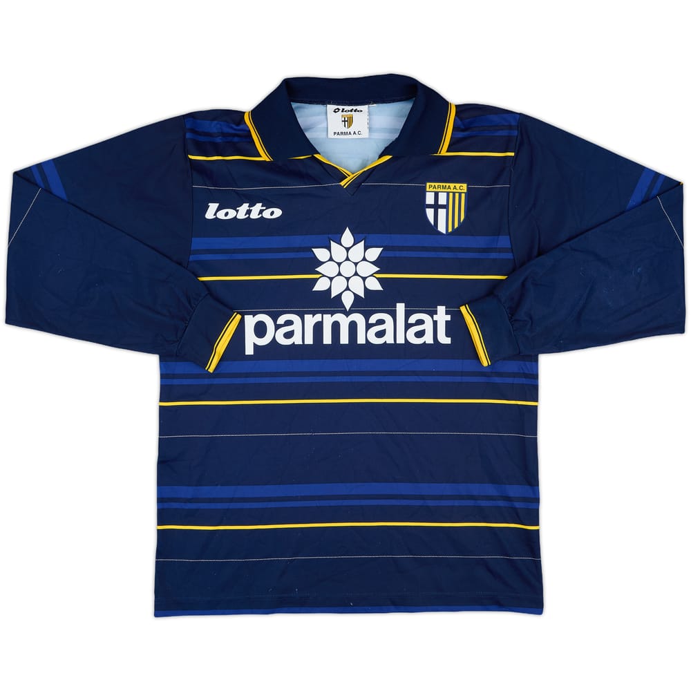 1998-99 Parma Third L/S Shirt #7 - 4/10 - (XL.Boys)