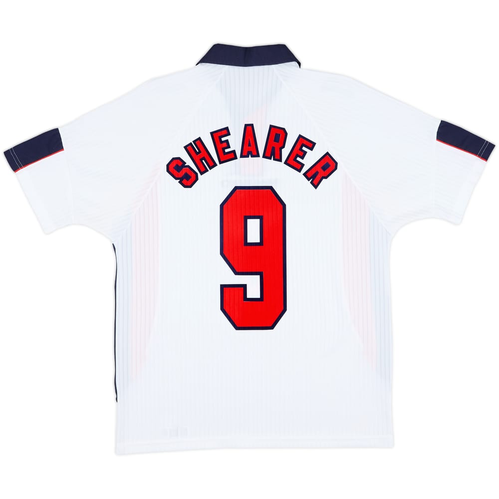 1997-99 England Home Shirt Shearer #9 - 8/10 - (M)