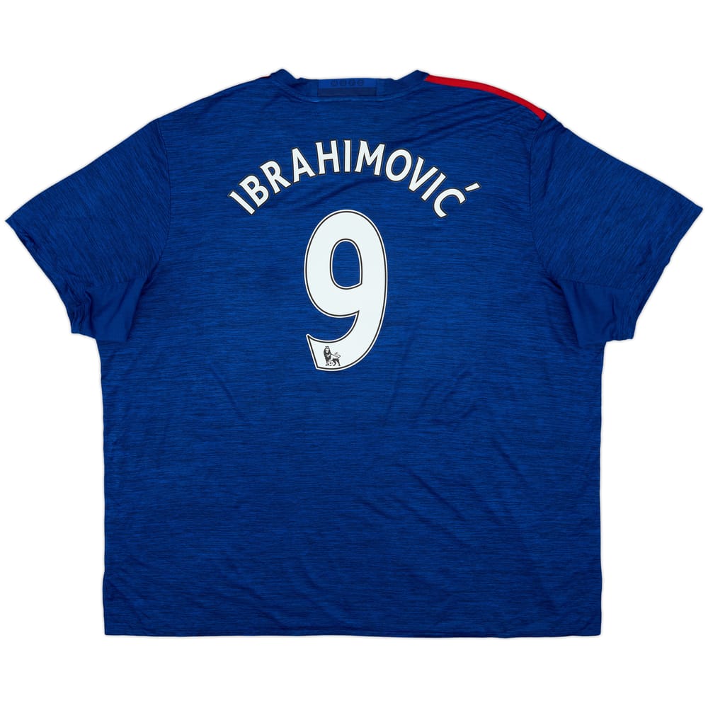 2016-17 Manchester United Away Shirt Ibrahimovic #9 - 8/10 - (3XL)