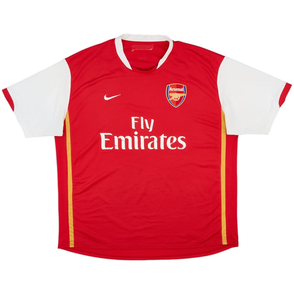 2006-08 Arsenal Home Shirt - 5/10 - (XL)