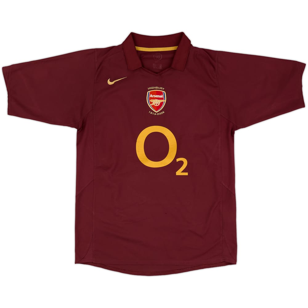 2005-06 Arsenal Home Shirt - 5/10 - (M)