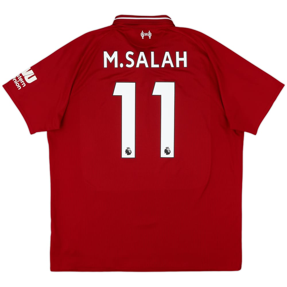 2018-19 Liverpool Home Shirt M.Salah #11 - 6/10 - (XL)