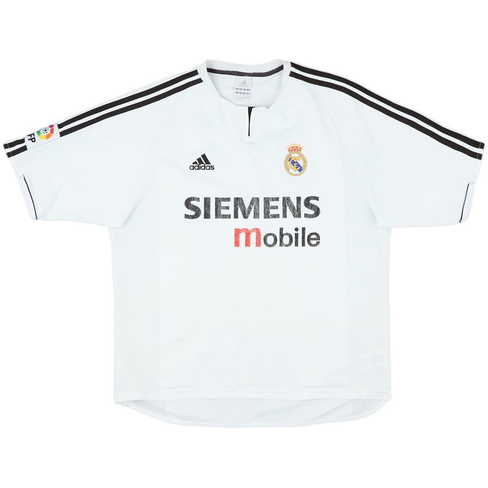 2003-04 Real Madrid Home Shirt - 5/10 - (L)
