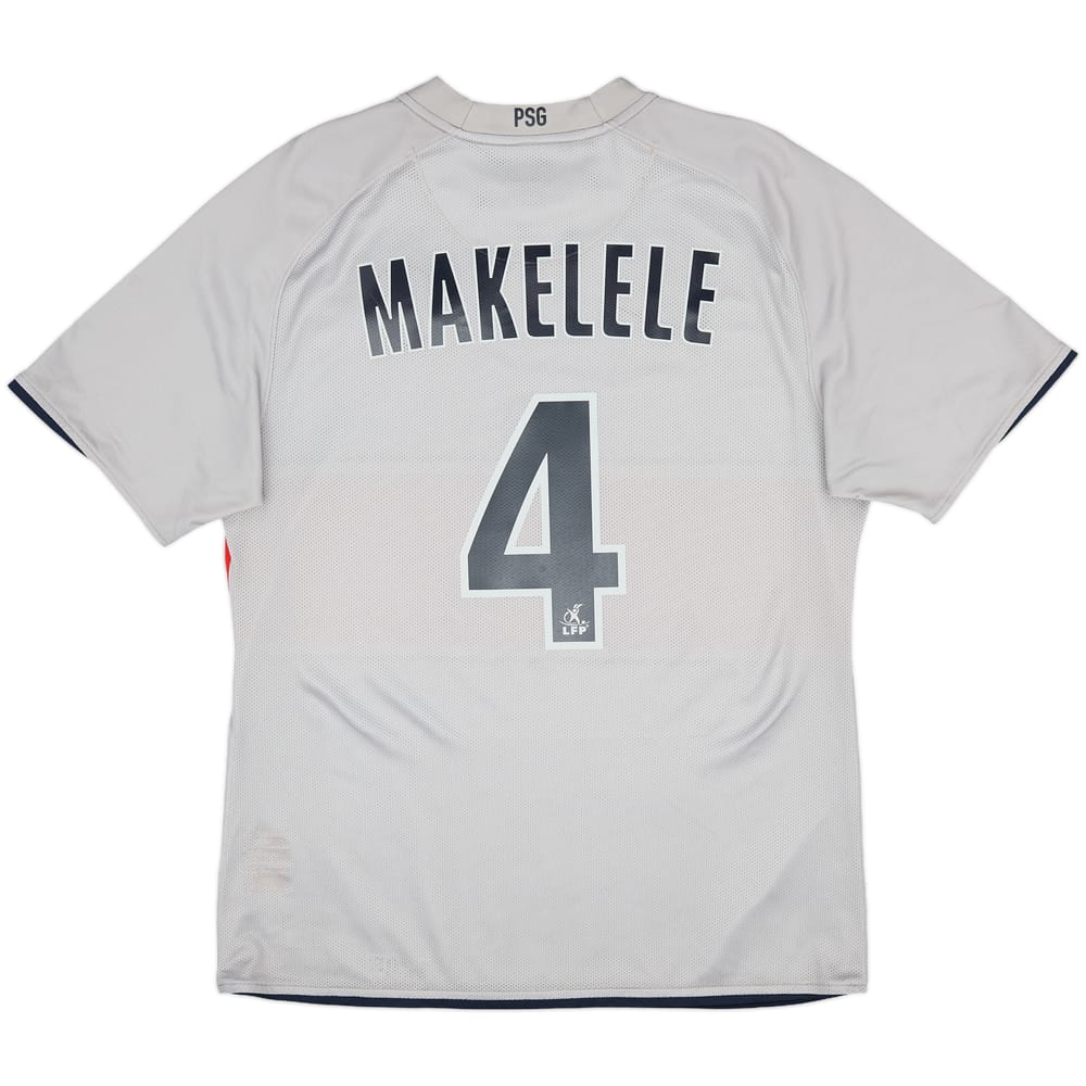 2008-09 Paris Saint-Germain Player Issue Away Shirt Makelele #4 - 9/10 - (L)