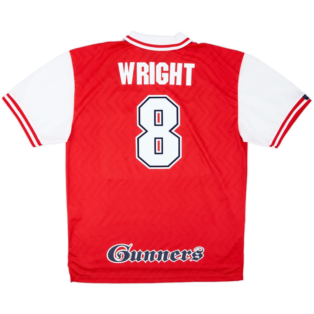 1996-98 Arsenal Home Shirt Wright #8 - 9/10 - (XXL)