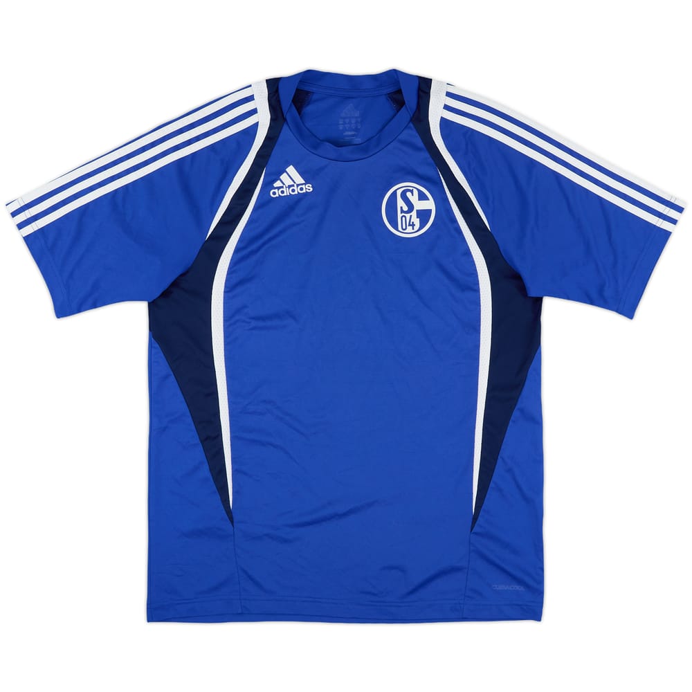 2009-10 Schalke adidas Training Shirt - 8/10 - (M/L)
